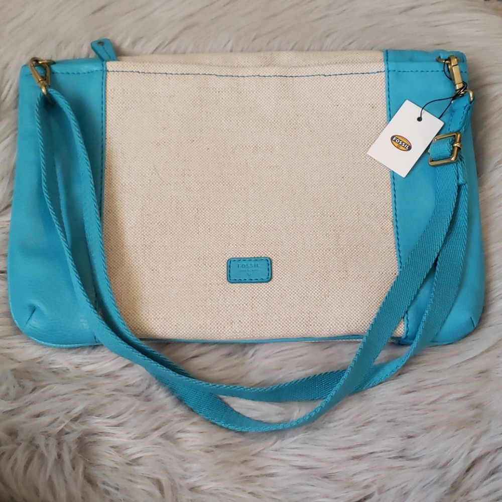 Fossil Kira Top Zip Tote